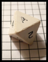 Dice : Dice - DM Collection - Armory White Opaque 1st Generation Extra D8